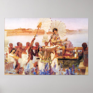 Lawrence Alma Tadema The Finding of Moses Poster