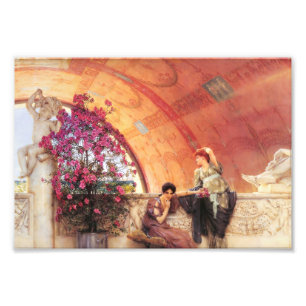 Lawrence Alma Tadema Unconscious Rivals Photo Print