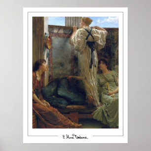 Lawrence Alma-Tadema Zedign Art Poster #1