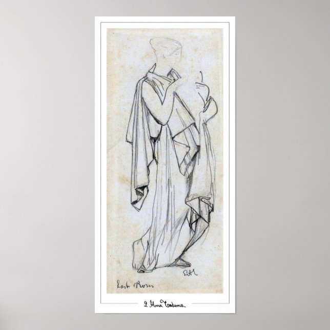 Lawrence Alma-Tadema Zedign Art Poster #245 (Front)