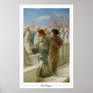 Lawrence Alma-Tadema Zedign Art Poster #34