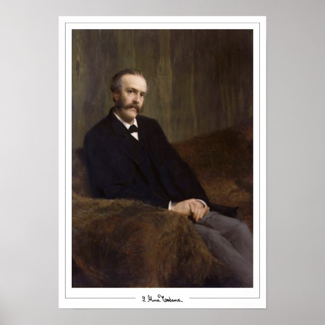 Lawrence Alma-Tadema Zedign Art Poster #71 (Front)