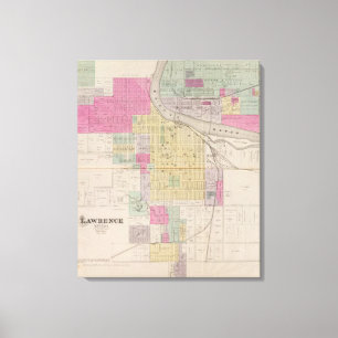 Lawrence, Kansas Canvas Print