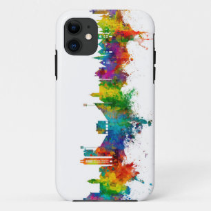 Lawrence Kansas Skyline iPhone 11 Case