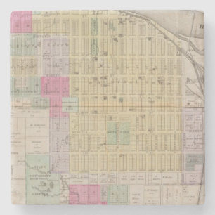 Lawrence, Kansas Stone Coaster