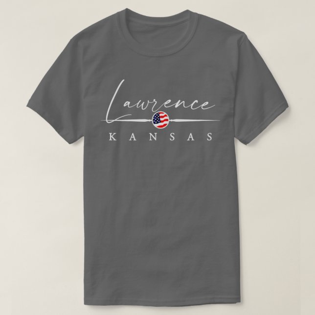 Lawrence Kansas T-Shirt (Design Front)