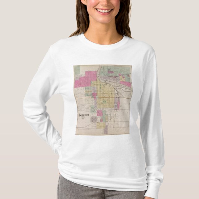 Lawrence, Kansas T-Shirt (Front)