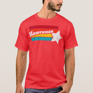 Lawrence Kansas Vintage Distressed Souvenir 2 T-Shirt