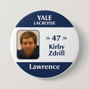Lawrence - Kirby Zdrill 7.5 Cm Round Badge
