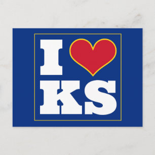 Lawrence (KS) Tailgate Invitation Postcard