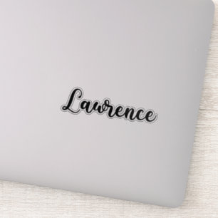 Lawrence Name - Handwritten Calligraphy