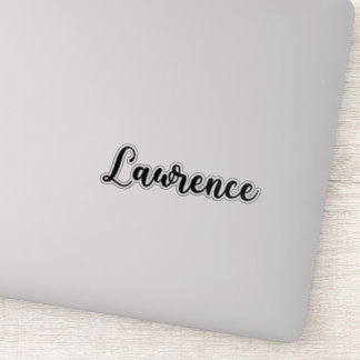 Lawrence Name - Handwritten Calligraphy