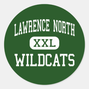 Lawrence North - Wildcats - High - Indianapolis Classic Round Sticker