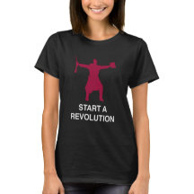 Lawrence Times femme Start a Revolution T-shirt