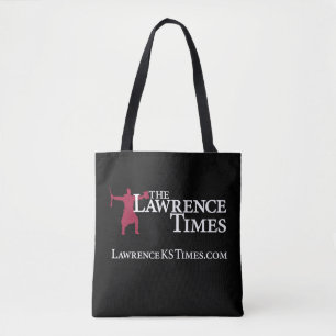 Lawrence Times shoulder tote Bag