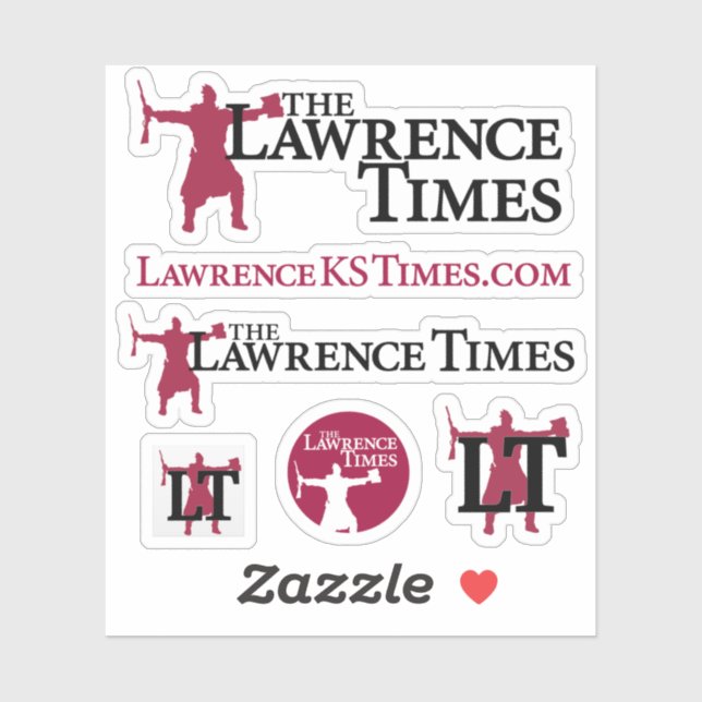 Lawrence Times sticker sheet (Sheet)