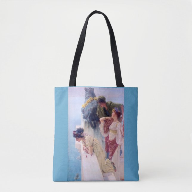 LawrenceAlmaTadema-A-Coign-of-Vantage-1895  Tote Bag (Front)