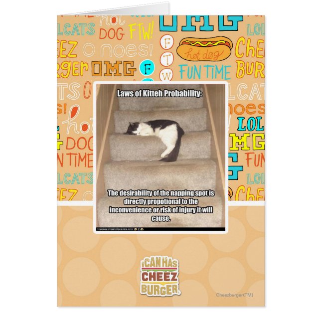 Laws of Kitteh Probability (Front)