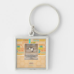 Laws of Kitteh Probability Key Ring