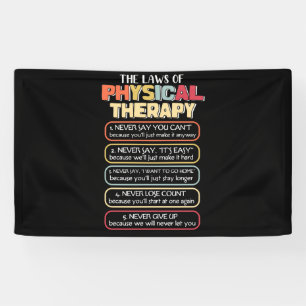 Laws Of Physical Therapy Motivational Goals Banner