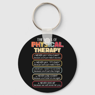 Laws Of Physical Therapy Motivational Goals Key Ring