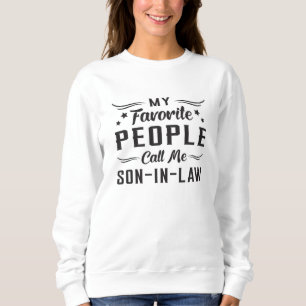 Lawsuit Proud Son In Law Father In Law Funny Gift Sweatshirt