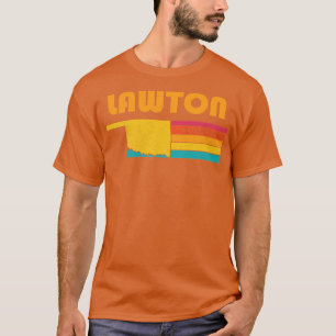Lawton Oklahoma Vintage Distressed Souvenir T-Shirt