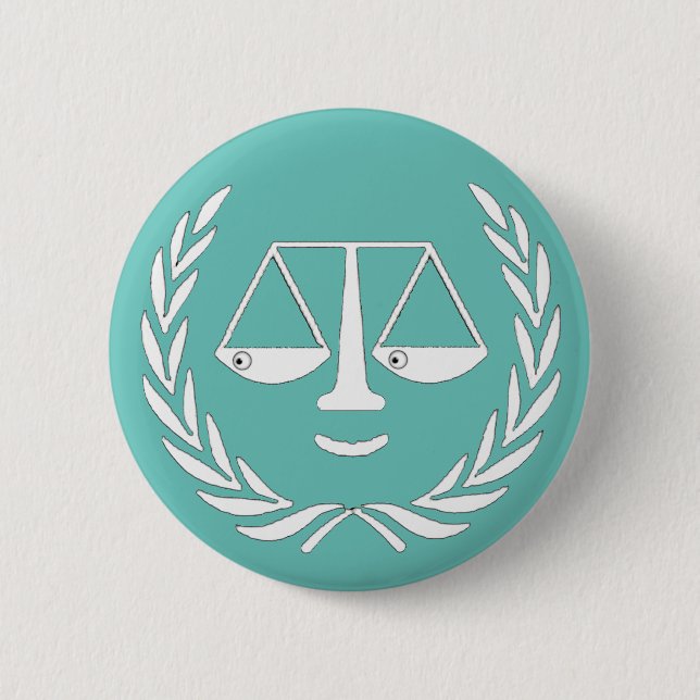 Lawyer 6 Cm Round Badge (Front)