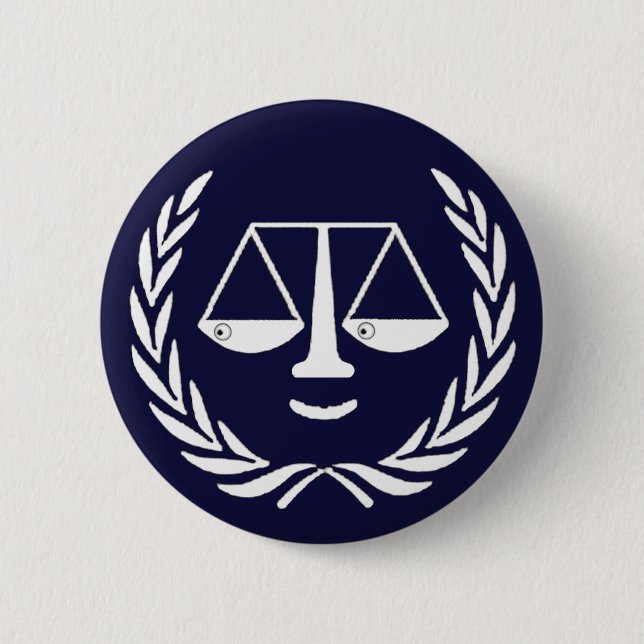 Lawyer 6 Cm Round Badge (Front)