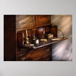 Lawyer - A stately desk Poster