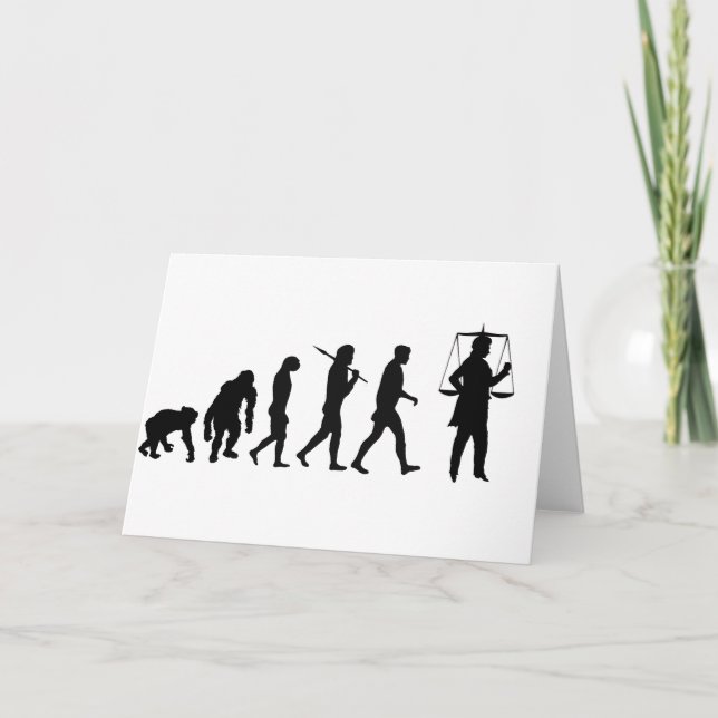 Lawyer Advocate Prosecuter Barrister Judge Card (Front)