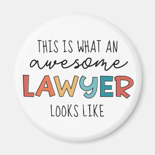 Lawyer   Attorney at Law   Awesome Lawyer Funny Magnet