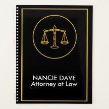 Lawyer Attorney at Law Planner