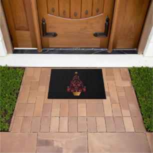 Lawyer Attorney Christmas Tree Doormat