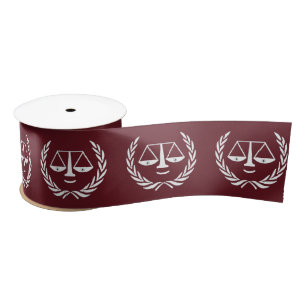 Lawyer Attorney Gift Satin Ribbon