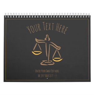Lawyer Attorney Judge Law Firm / Office Calendar