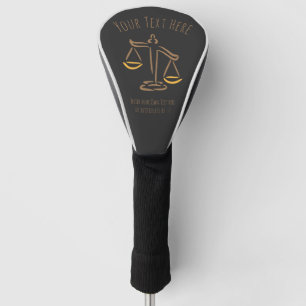 Lawyer   Attorney   Judge   Law Firm / Office Golf Head Cover