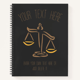 Lawyer   Attorney   Judge   Law Firm / Office Notebook
