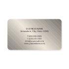 Lawyer Attorney Law Office Modern Metallic