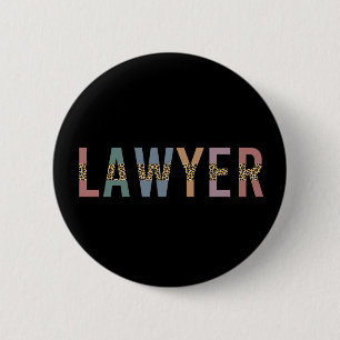 Lawyer Attorney Law Student Graduation Gift 6 Cm Round Badge