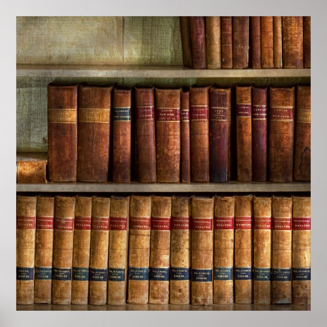 Lawyer - Books - Law books Poster (Front)