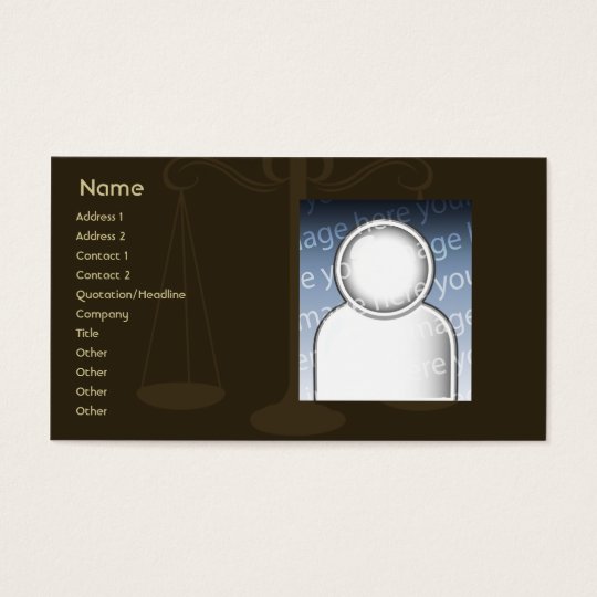 Lawyer - Business Business Card