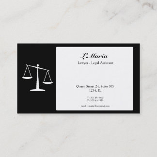 Lawyer Business Card
