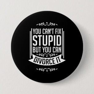 Lawyer Can Divorce It 7.5 Cm Round Badge