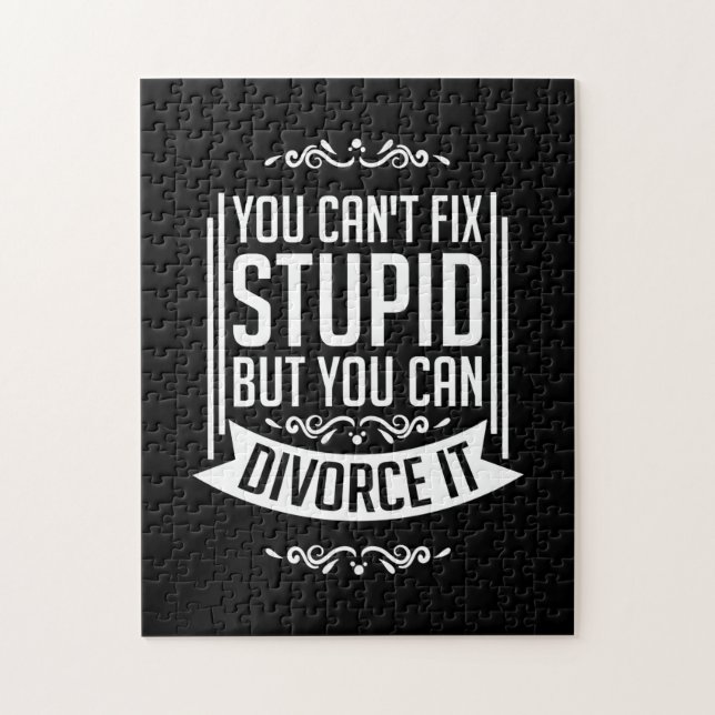 Lawyer Can Divorce It Jigsaw Puzzle (Vertical)