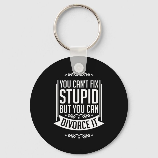 Lawyer Can Divorce It Key Ring (Front)