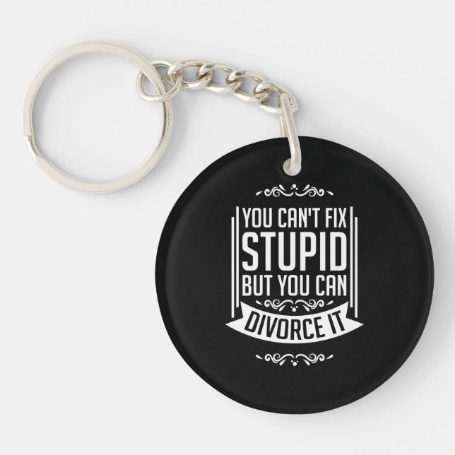 Lawyer Can Divorce It Key Ring (Front)