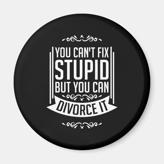 Lawyer Can Divorce It Magnet (Front)
