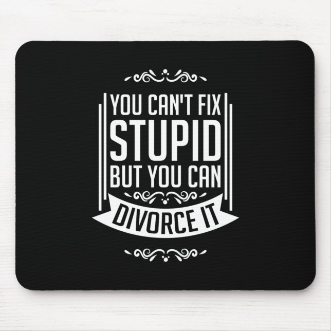 Lawyer Can Divorce It Mouse Mat (Front)