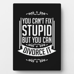 Lawyer Can Divorce It Plaque